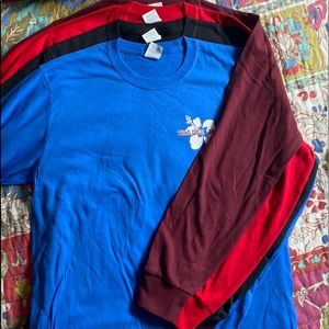 Brand New RED Joe’s Hibiscus Long Sleeve Tee Shirt Medium